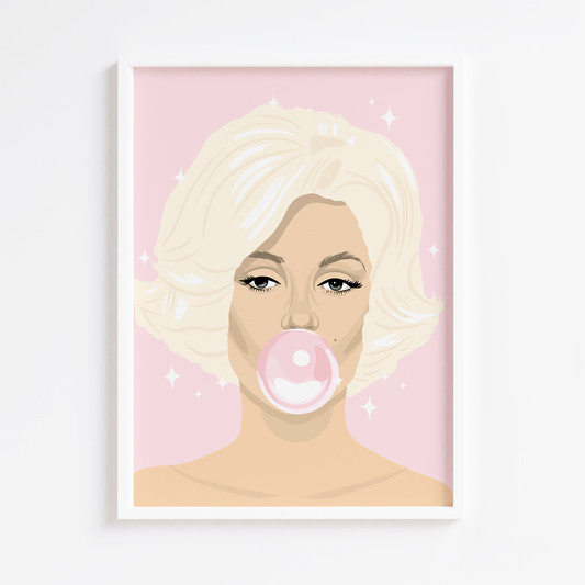 Pastel Marilyn and Bubblegum