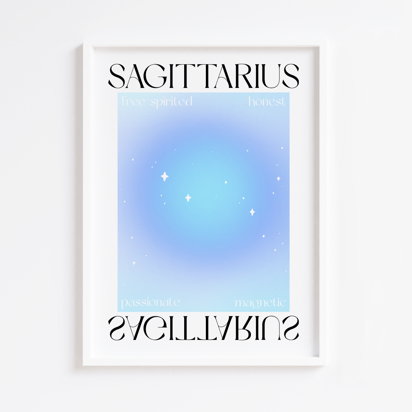 Sagittarius Zodiac Print