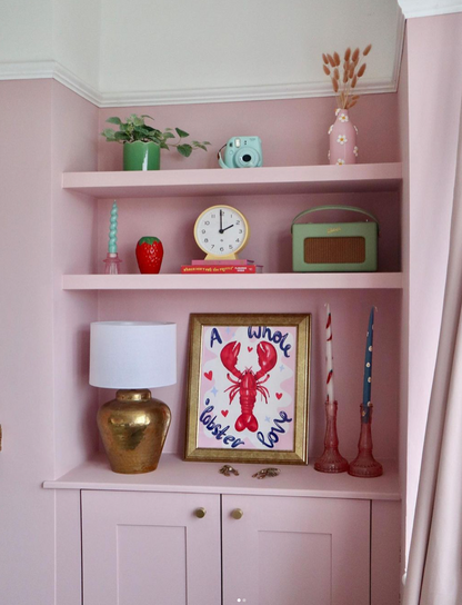 Whole Lobster Love Print