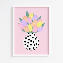 Load image into Gallery viewer, Colour Pop Tulips Print
