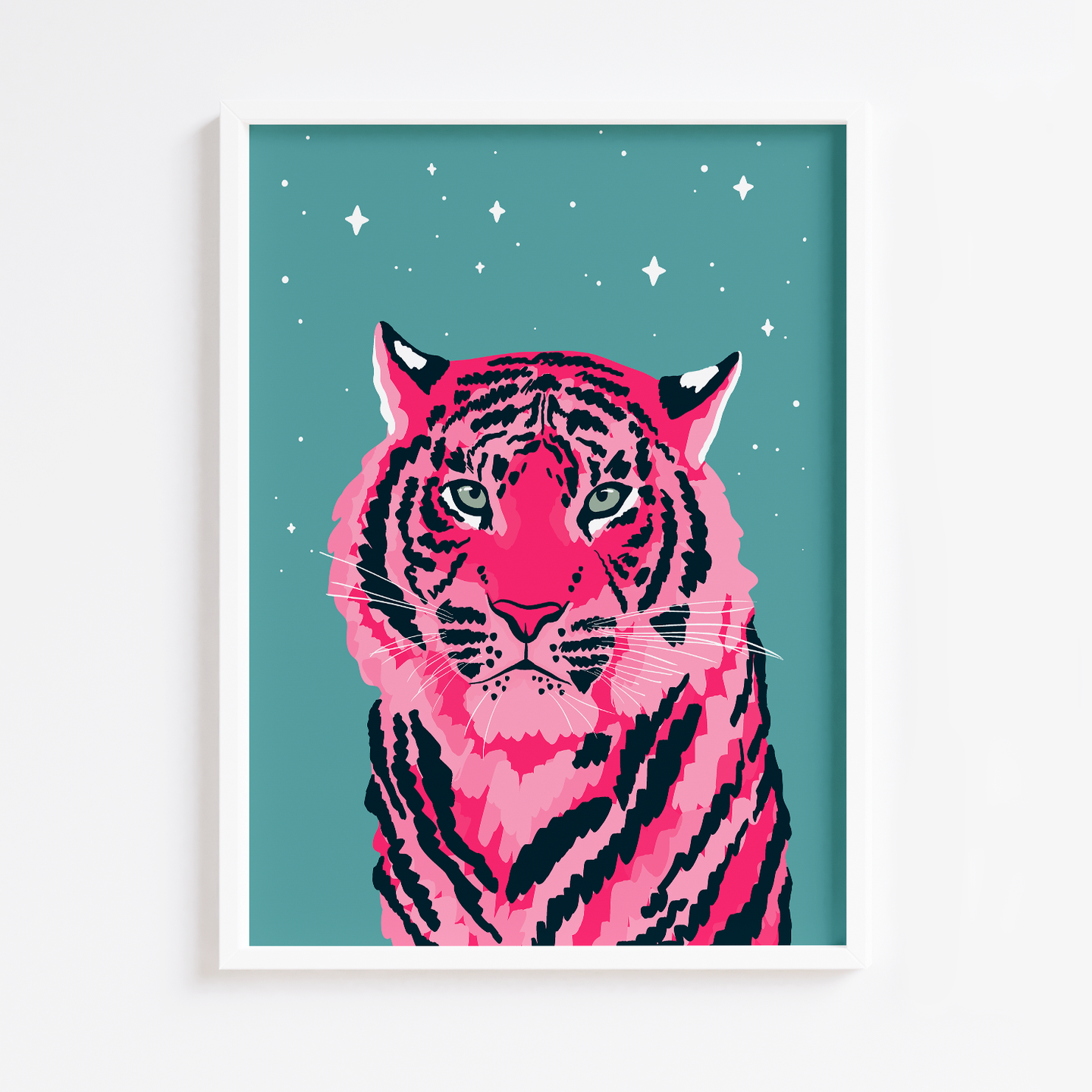 Starry Tiger Print