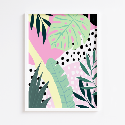 Botanical Abstract Print