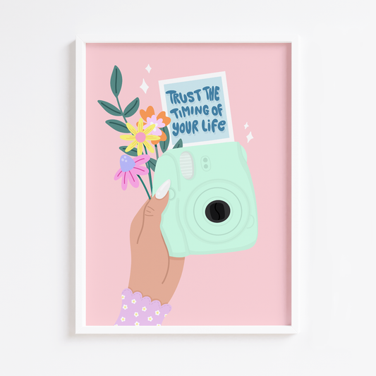Pastel Camera Print