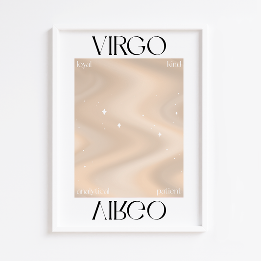 Virgo Zodiac Print