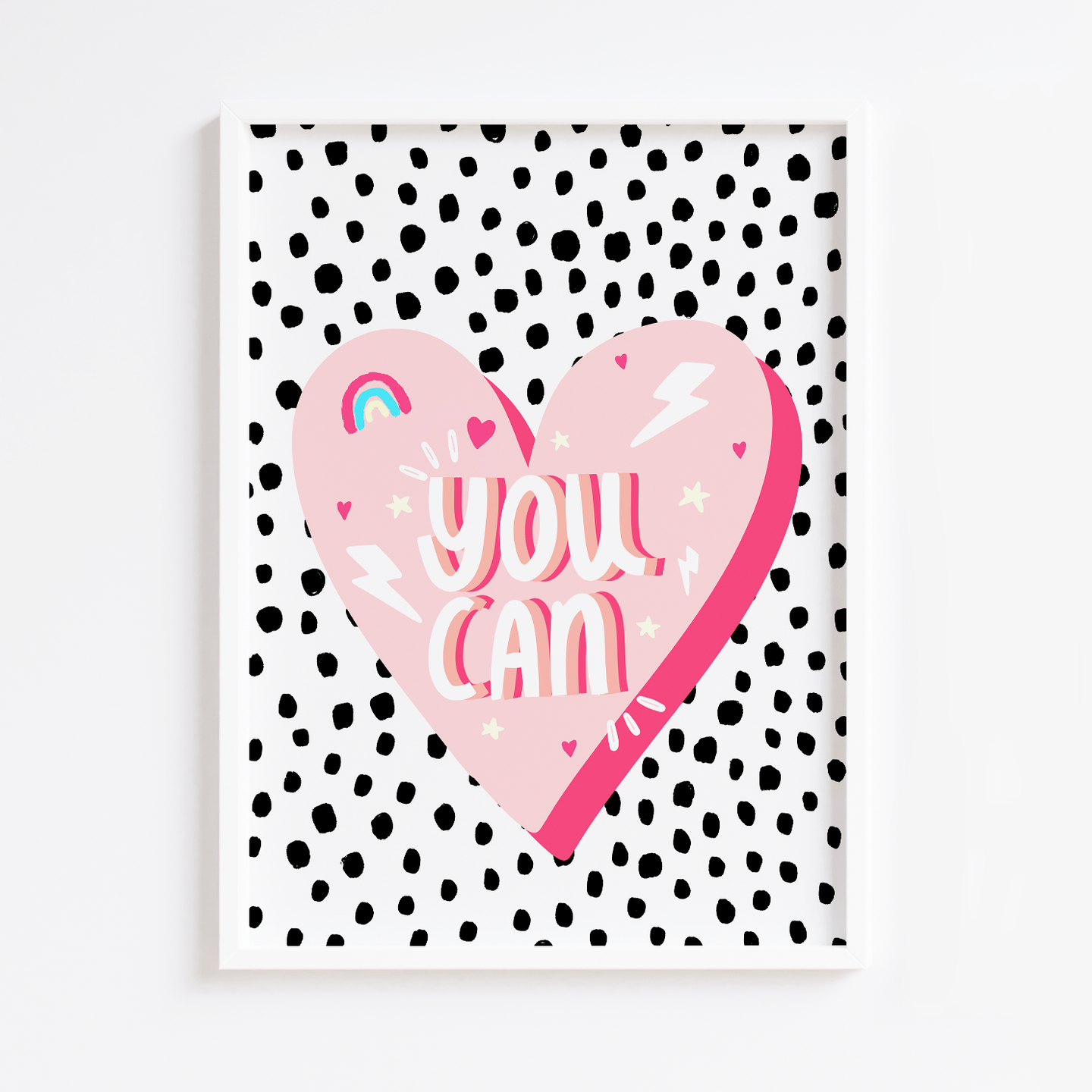 You Can Heart Print