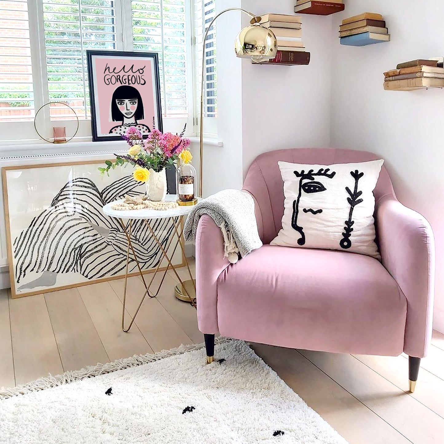 Hello Gorgeous Print