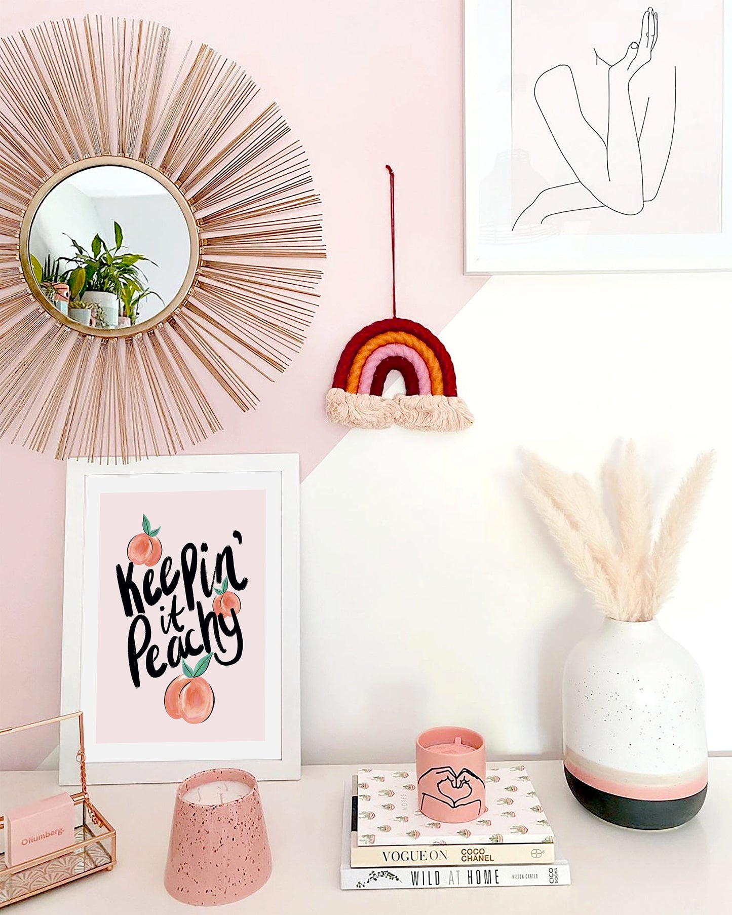 Keepin' it Peachy Print
