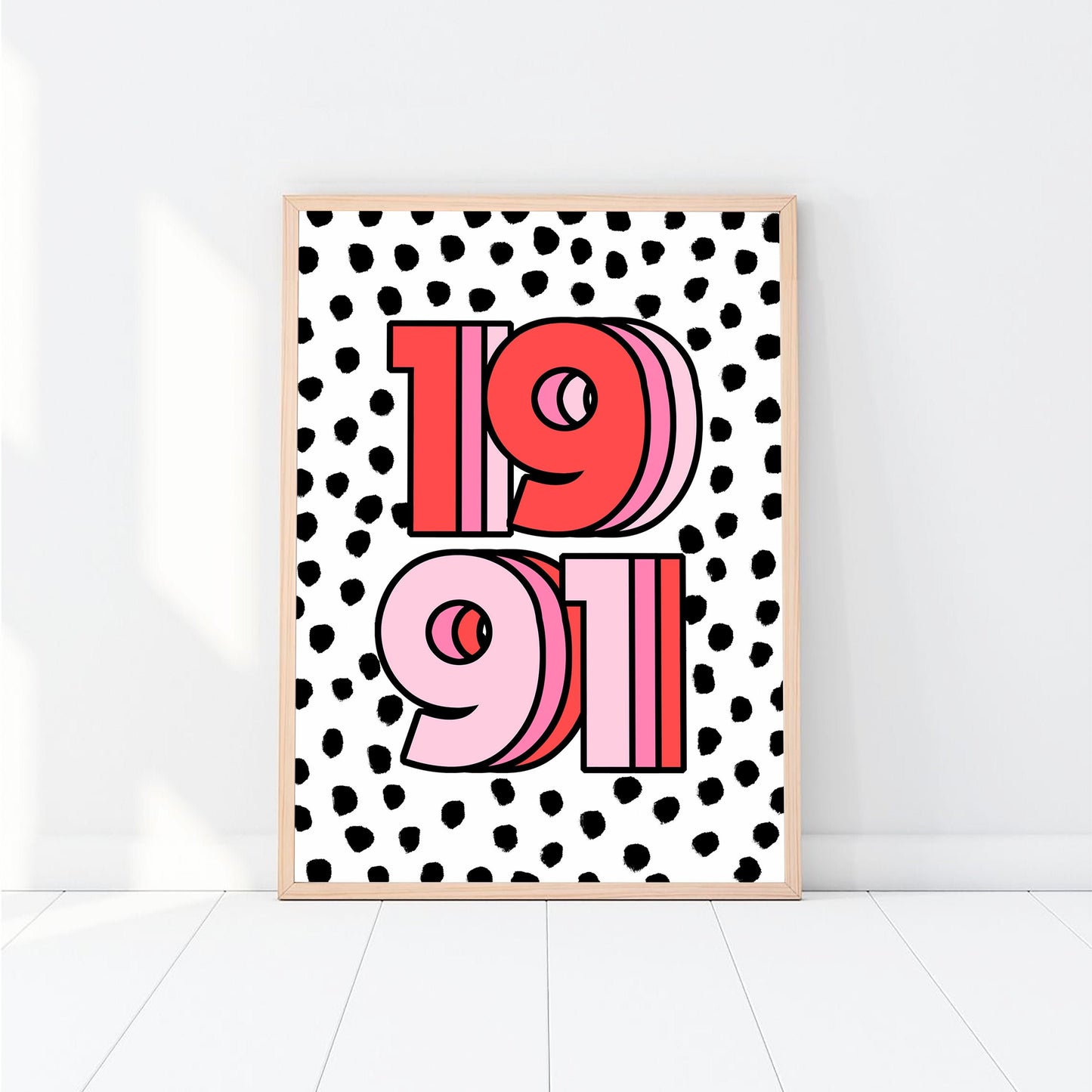 Birth Year Custom Print