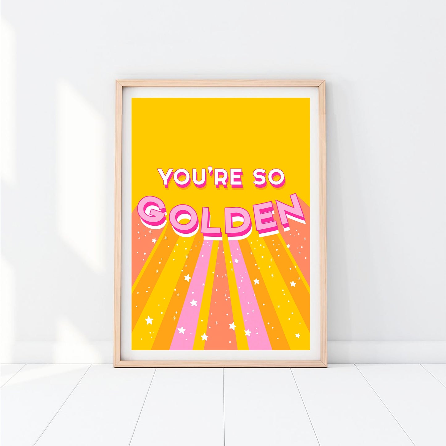 You're So Golden Print