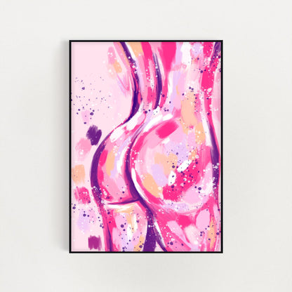 Pink Painted Bum
