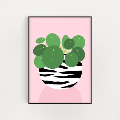 Chinese Money Plant Print