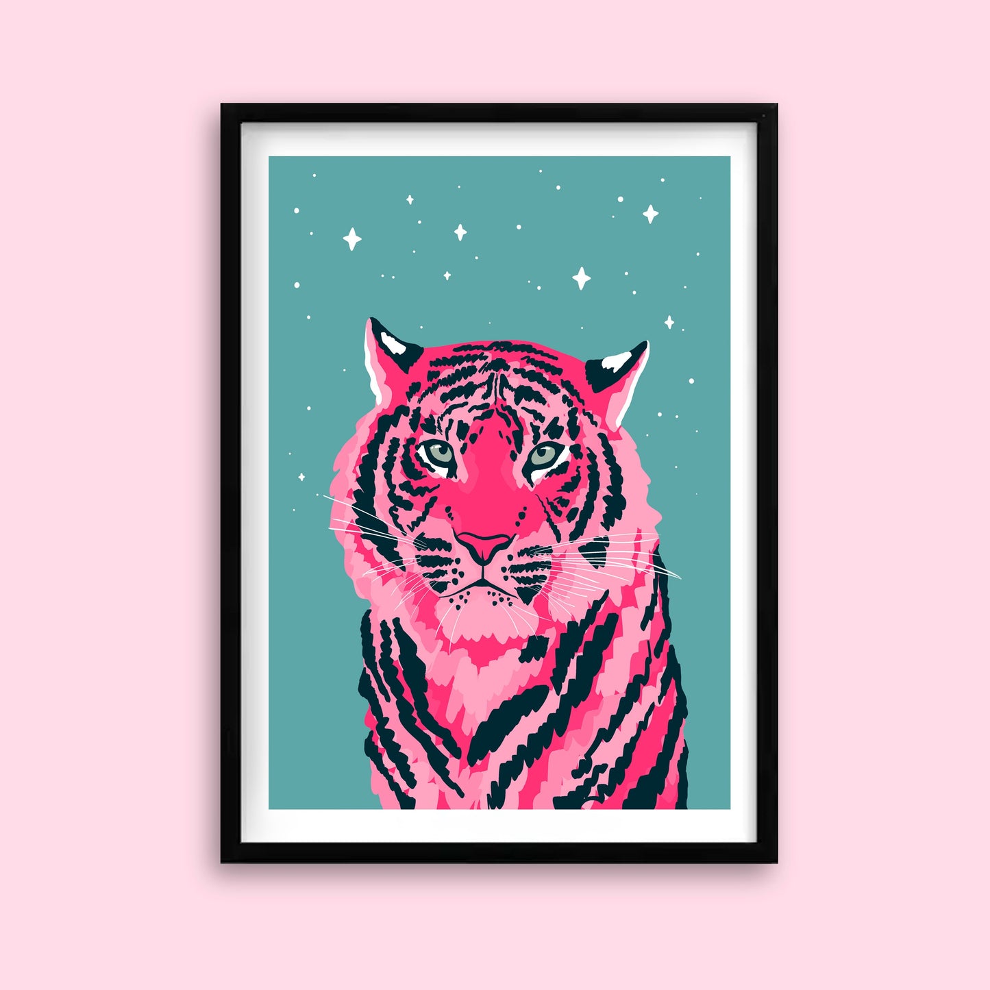 Starry Tiger Print