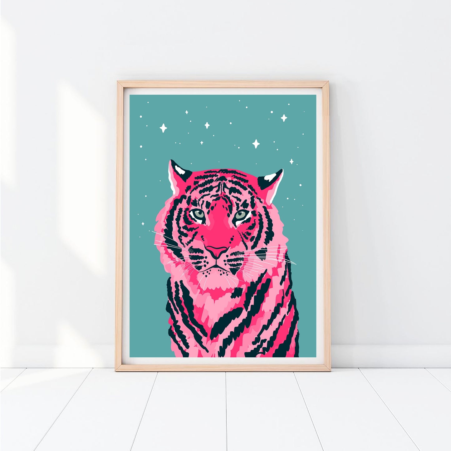 Starry Tiger Print