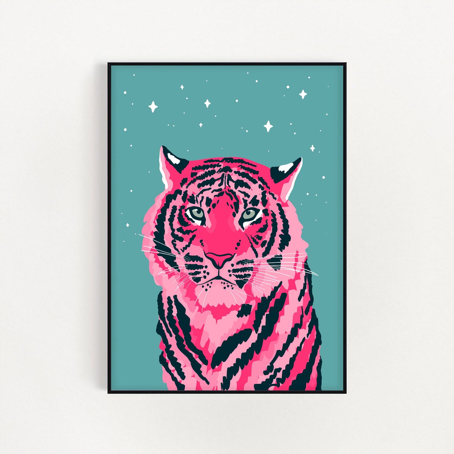 Starry Tiger Print