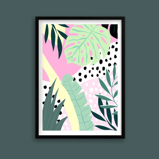 Botanical Abstract Print