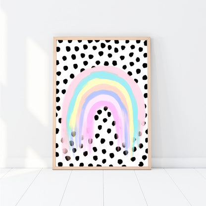 Spot Pastel Rainbow
