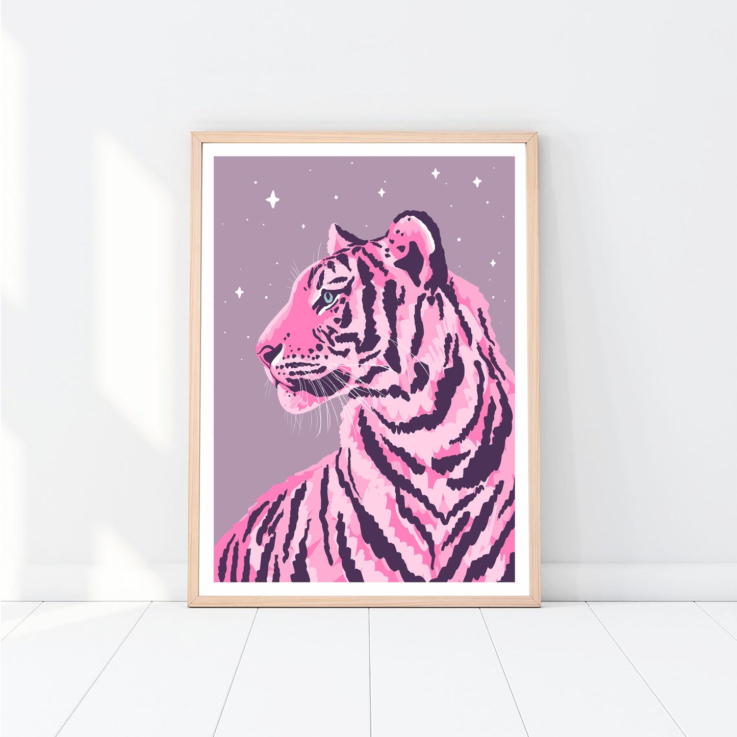 Dusk Serene Tiger Print