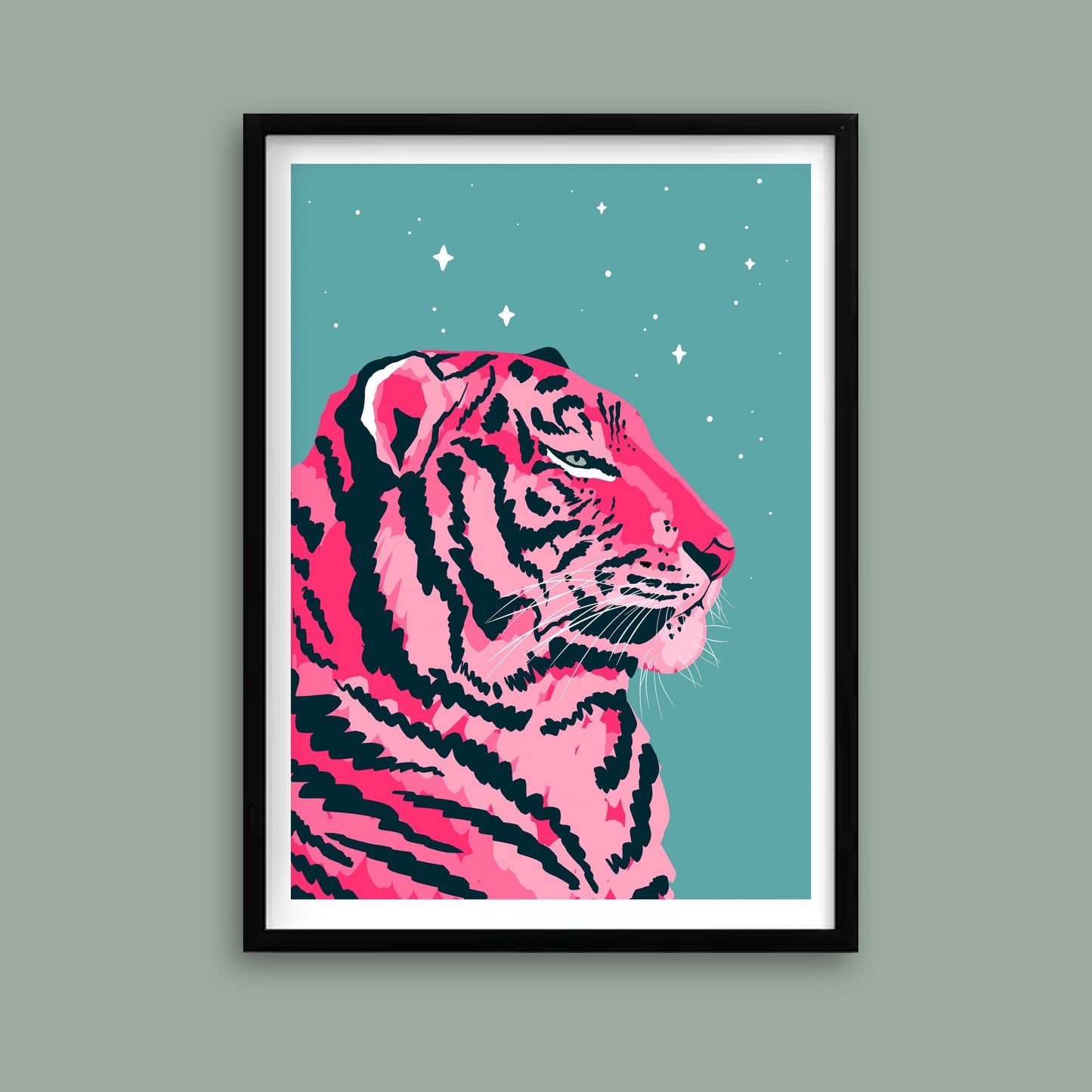 Solitude Tiger Print