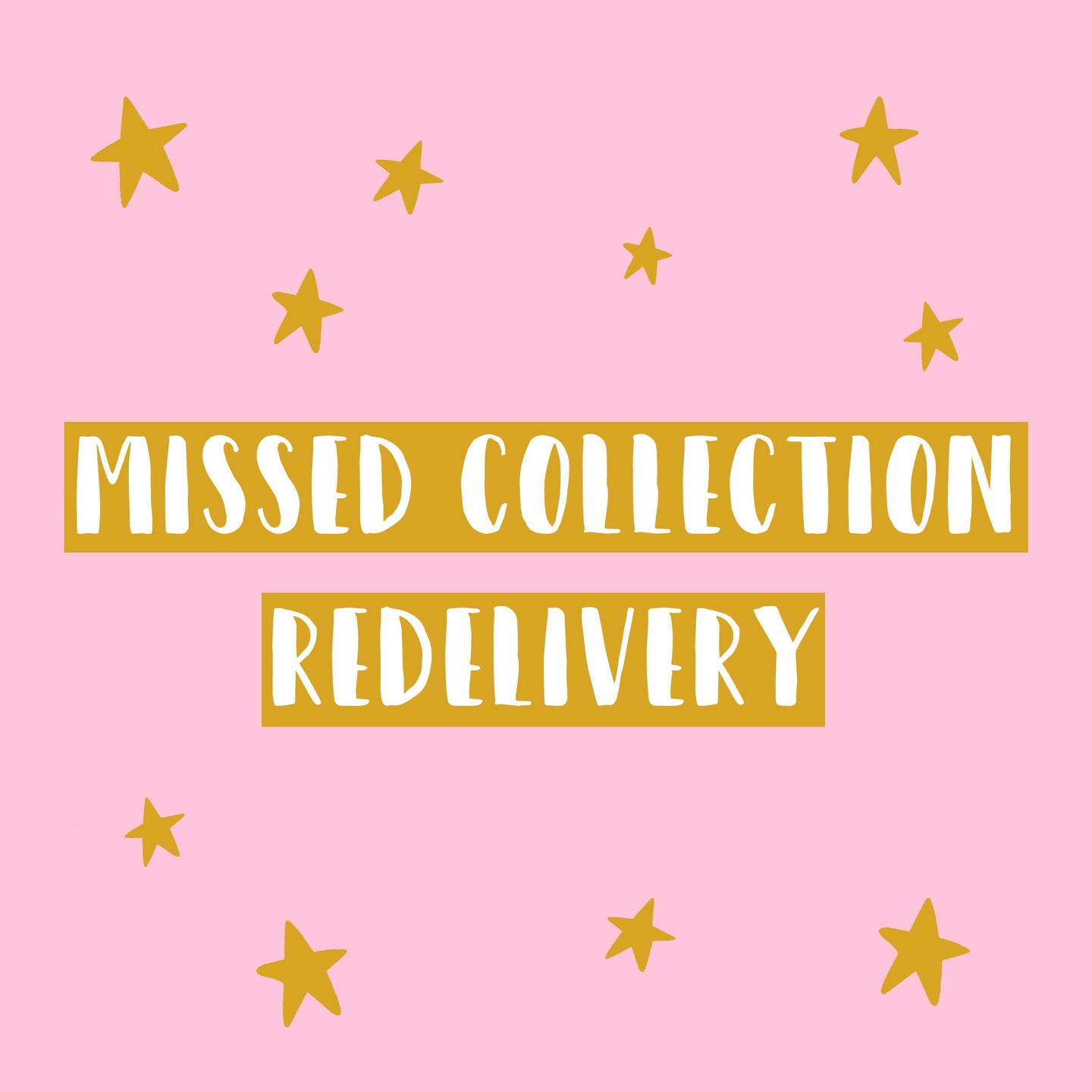 Missed Collection Redelivery - 1st Class UK