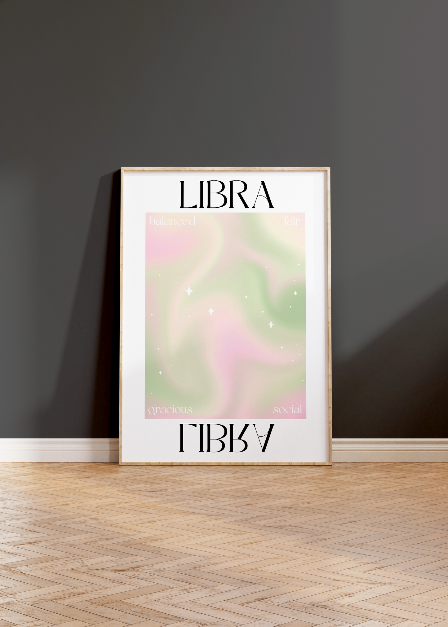 Libra Zodiac Print