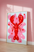 Load image into Gallery viewer, Lobster Love Print
