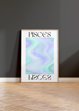 Load image into Gallery viewer, Pisces Zodiac Print
